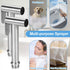 Imlemao 2 Pack Handheld Toilet Bidet Sprayer, Adjustable Water Pressure Stainless Steel Jet Spray Attachment with Hose