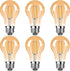 A19 Vintage LED Edison Light Bulbs,2.5W(25W Equivalent) 250LM Warm White 2500K LED