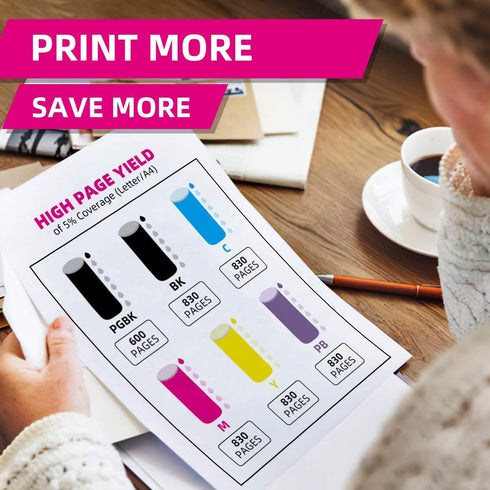 Intactech PGI-280 XXL CLI-281 XXL Compatible Ink Cartridges Replacement for Canon 280 281 for Pixma TS9120 TS6120