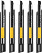 5pcs Right and Left Hand Self-Lock Cutter Knife with Black 9mm Snap Off Blades