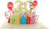 iGifts And Cards Happy 30th Birthday 3D Pop Up Greeting Card - Unique Gift for Thirty, Celebration for Husband, Wife,