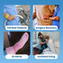 (6 360 HCS Non-Slip Hospital Socks with Grips for Women & Men Pairs) - All-Around Tread Non-Slip Sock