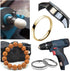 Utoolmart 4mm Wool Felt Mounted Points, Conical Polishing Bits, Burrs Buffing Wheels Grinding Head with 1/8" Shank (12