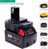 Lasica Adapter Compatible with DeWalt 20V Battery & Milwaukee M18 Battery for Ryobi 18-Volt ONE+ Cordless Tools