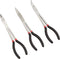 Amazon Basics Extra Long Reach Needle Nose Pliers Tool Set for Narrow