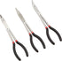 Amazon Basics Extra Long Reach Needle Nose Pliers Tool Set for Narrow