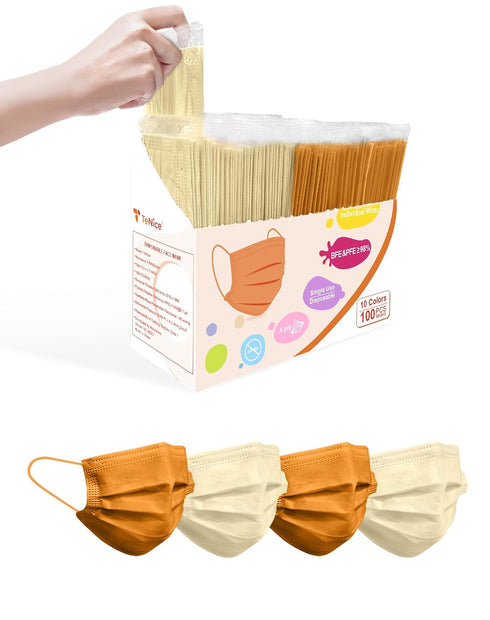 Face Masks Disposable 100 Pack, 4 Ply ASTM Level 3 Medical Grade,