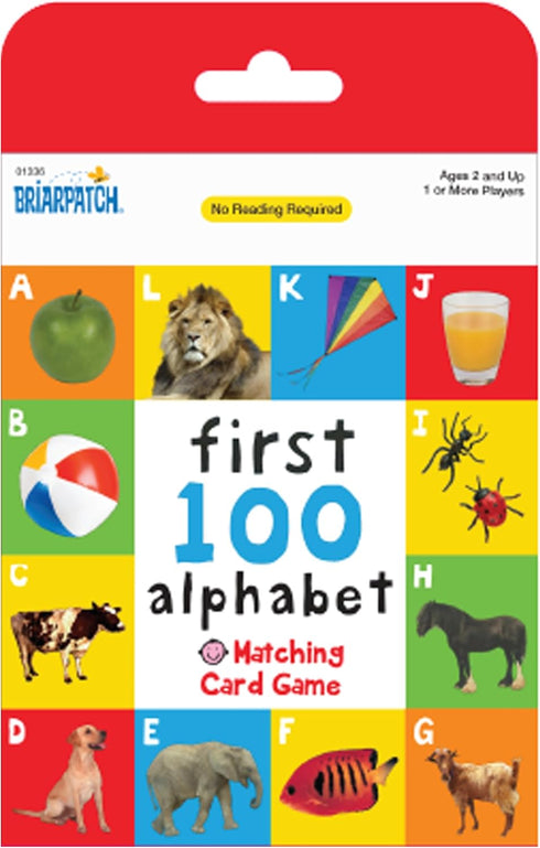 Briarpatch | First 100 Alphabet Matching Card Game, Ages 2+