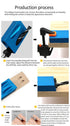 15Pcs Pocket Hole Jig - 15 Degree Dowel Drill Joinery Kit Hole Screw Jig with 6/8/10mm Drive Adapter for Woodworking