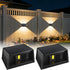 T-SUN Solar Up and Dow Wall Lights Outdoor, 3000K Warm White Wall