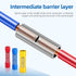 Wire Connectors, Electrical Butt Terminals Ring Fork Spade Connector Kit, 1400PCS for Marine Automotive