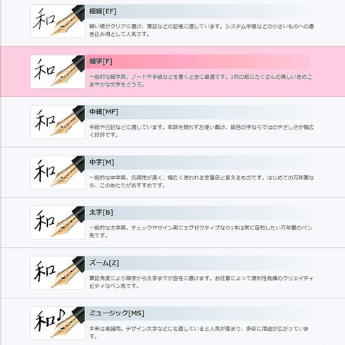 Sailor Fountain Pen, Shiki-ori Hisakata Wakazu, Fine Point 11-0500-249