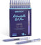 WRITECH Fine Point Gel Pens, Retractable 0.7mm Blue-Ink Color Pen for Journaling Smooth Writing No Bleed Set 10ct