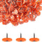 250 Pack Round Plastic Cap Nail: 1 Inch Galvanized Roofing Nails for House Wrap Fastening and Insulation Film