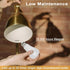 GREENIC 15 Watt LED Light Bulb, Small A19 E26 Base, 100 Watt Equivalent, 3000K Warm White, 2 Pack