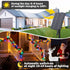 Outdoor,142Ft 400 Remote,19 SOLARBABY Solar Christmas Lights LED Crystal Beads Solar String Lights with Mode Christmas
