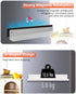 HDLDYDD 2-Pack 17 Inch 12.5 lbs, Magnetic Book Shelf for Whiteboard - Reusable Metal Magnetic Shelves, Holds Magnetic
