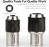 2pcs Tap Socket Set, Extraction Tool with Adjustable Jaws for Taps, Reamers & Screw Extractors