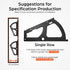 LIFKOME Single-Layer Shoe Cabinet Flip Bracket with Accessories, Cabinet Flips Rack Parts for Home Entryway Storage