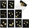 The Best Card Company 10 Birthday Note Cards Boxed for Men and Women (4 x 5.12 Inch) - Celebration Candles and Cake,