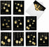 The Best Card Company 10 Birthday Note Cards Boxed for Men and Women (4 x 5.12 Inch) - Celebration Candles and Cake,