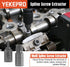 40 Set Set, Frozen, T15139 Pcs Bolt & Screw Extractor with Left Hand Cobalt Drill Bit Easy Out Broken Stripped Screw