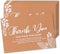 MATICAN 50-Pack Thank You For Your Order Cards, Kraft, 4 x 6 Inches, Postcard Size