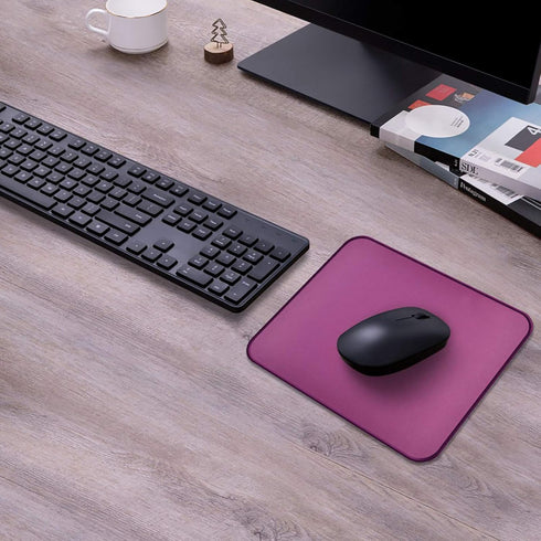 Durable Stitched Edge Mouse Pad, Small Laptop Mat with Non-Slip Rubber Base, Washable Premium-Textured