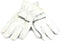 Forney 55267 Work Gloves - Medium, Lined Goat Skin, Cream
