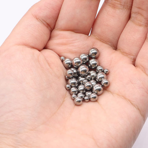 600pcs 12 1-8mm 1mm 2mm 2.5mm 3mm 3.5mm 4mm 4.5mm 5mm 5.5mm 6mm 7mm 8mm K-085-600 weideer Size Stainless Steel