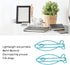 Jeanoko 100pcs Fish Shape Metal Paper Clips, Portable Office Clips for Document Organizing and File Classification