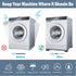 Anti Vibration Pads, 4pcs Non-Slip Washing Machine Base Foot Pads for Shock and Noise Cancelling Support