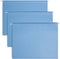 Smead TUFF Hanging File Folder with Easy Slide Tab, Letter Size, Blue, 18 per Box (64041)