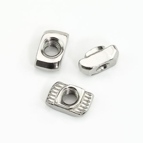 160 Pieces T Nuts 2020 Series, M3 M4 M5 Hammer Head Fastener Nut for Aluminum Profile