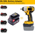 ML18DL Adapter for Milwaukee M18 18V Battery, Replacement for DeWalt 20V Tools, Battery Converter