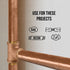 12" Long Brass Nipple Pipe Fitting, 1/2" Nominal Diameter, NPT Ends
