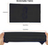 Black Stretchable Jumbo Book Sleeve Covers, Washable Reusable Book Protector for Hardcover Textbooks