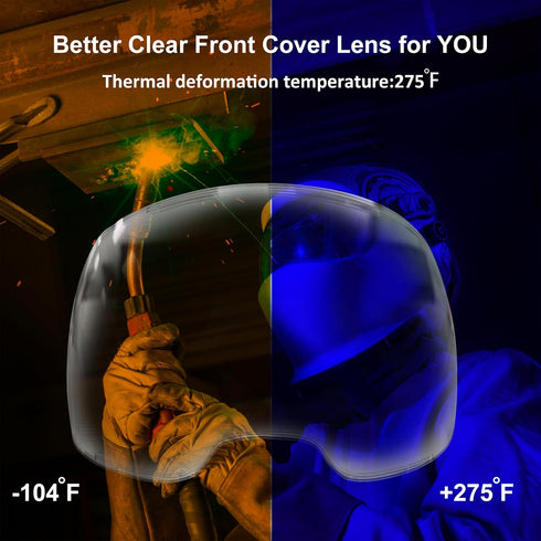 7 Pack 0700000802 Lens,3.93" 2.36" A50 Clear Front Cover x Viewing Lens,Compatible with ESAB Sentinel Welding Helmet