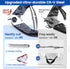 Upgraded Muzata Wire Cutters Heavy Duty Cable Cutters for Steel Wire Rope Up to 5/32" Stainless Steel Deck Railing