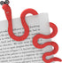 Clip Bookmarks for Kids - Wally The Bookworm Cute Bookmark and Page Holder, Unique Gift Idea