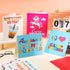 Noveread 6 Sets 6 Summer Camp Greeting Card with Envelopes Sweet Camp Notes Designs Postcards Stationary for Kids Boys