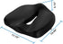 Tailbone Mount-It! Office Seat Cushion, Premium Comfort Chair Lumbar Support, Memory Foam, Gel Filling, Ergonomic