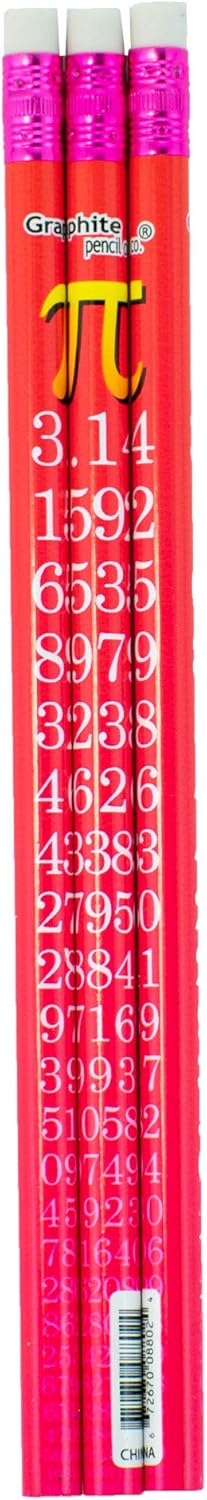 Pencil Assortment - Assorted Styles Round Pencil with Eraser, 2 Lead, 48 Pcs for Children, Adults, Gift Bags