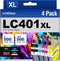 LC401xl Ink Cartridges for Brother Printer Replacement for LC401 LC401XL, Compatible with MFC-J1010DW MFC-J1170DW