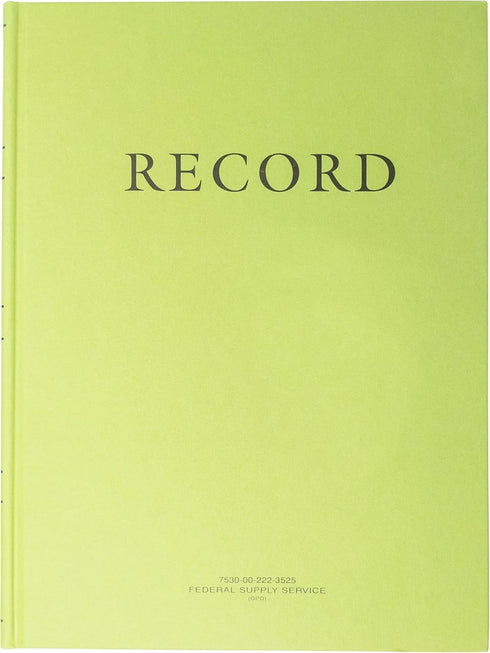Tacticai 3-Pack Green Military Log Book, 8” x 10.5”, 192 Pages for Record Keeping, Supply Chain, Inventory