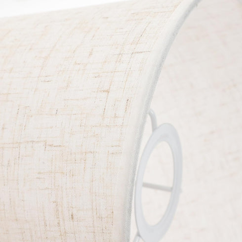 1Pc Fabric Light, Desktop Round lamp Small Drum Lamp Shades, Lamp Shade Bedside Lamp Shade for Table Lamps Floor Lamps