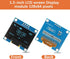 JAMHER 1.3 Inch I2C 128x64 Wire(5Pack IIC OLED Display Module Pixel Mini Self-Luminous Display Screen Board for Arduino