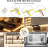 Wefomey 16.5ft Dimmable 2700K-6500K 3100LEDs 24V COB LED Strip Light White, High Density Flexible LED Tape Light