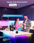 16.4ft 50-75 Inch 44 RGB+IC LED Lights for TV, Backlight Strip Behind TV with Music Sync, Bluetooth APP and Voice