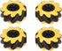 Generic 48mm Wheel Robot Mecanum Wheel Smart Robot Car Parts Accessories Directional DIY Toy Components (Two Pairs)